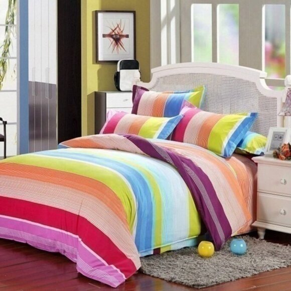 4PC Queen Duvet Bedding Set - Picture 1 of 1